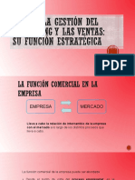 La relación empresa-mercado a través del marketing mix