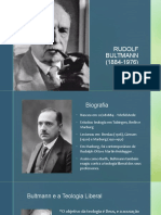 Teologia Contemporânea - RUDOLF BULTMANN