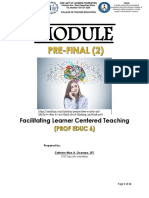 Pre Final 2learning Module - Facilitating Learning