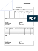 Waybill Template