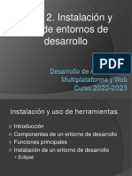 UD2 - Instalación y Uso de Entornos de Desarrollo y CASE