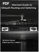 The Unauthorized Guide To Ubiquiti Routing and Switching Vol1