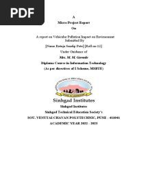 Management Micro Project