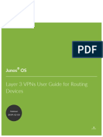 Junos® OS Layer 3 VPNs User Guide For Routing Devices