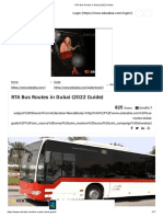 RTA Bus Routes in Dubai (2022 Guide)