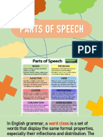 Parts of Speech