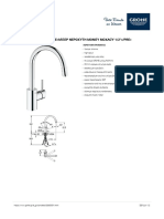 GROHE Specification Sheet 32663001