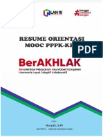 Resume Orientasi 2022 PPPK