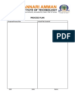 Process Plan Sheet