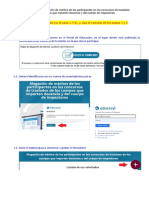 LEEME Formulario de Alegaciones de Méritos Del Concurso de Traslados