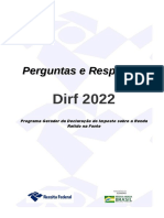 Perguntas e Respostas Dirf 2022