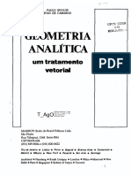Livro Geometria Analitica Paulo Boulos U