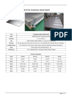 316316l Stainless Steel Sheet