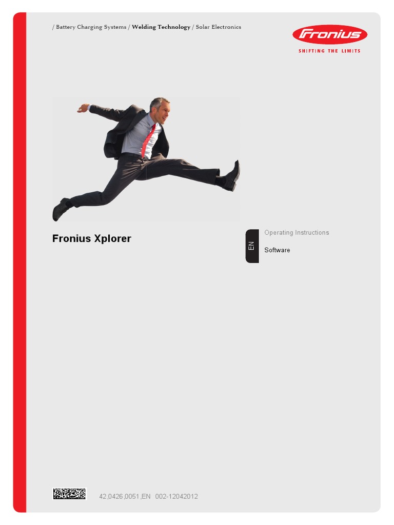 Fronius Explorer | PDF | Microsoft Excel | Ip Address