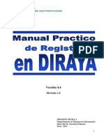 Manual Practico de Registro en Diraya