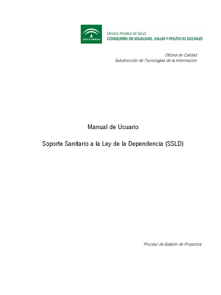 Manual de Usuario SSLD: Guía Práctica | PDF | explorador de Internet ...