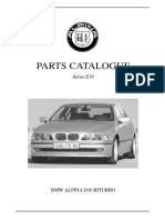 Parts Catalogue: Series E39