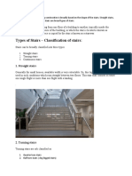 Types of Stairs Used in Building Construction Is Broadly Based On The Shape of The Stairs