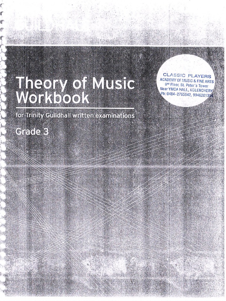 Trinity Theory Grade 3 | PDF
