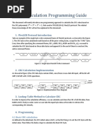 CRC Calculation Programming Guide