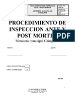 Procedimiento de Inspeccion Ante y Post Morten Definitivo