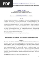 CULTURA DA “CORPOLATRIA” E BODY-BUILDING