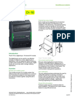 IO Module DI-16 Specification Sheet