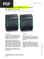 IO Modules UI-8 DO-FC-4 Specification Sheet