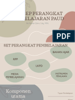 Konsep Perangkat Pembelajaran Paud