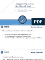 03 Basic Statistical Data Analysis Using Excel