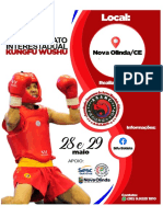 Convite - Regulamento Do 9º.campeonato Interestadual de Kungfu Wushu