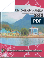 Kabupaten Kota Baru Dalam Angka Tahun 2012