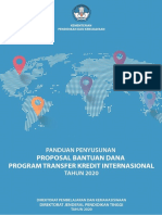 Revisi Ketiga Panduan Proposal Bantuan Dana Program Transfer Kredit Internasional 2020 5 Agustus 2020