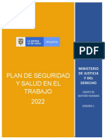 Plan de Seguridad y Salud en El Trabajo 2022
