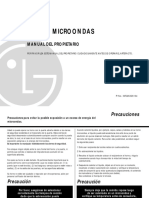 LG Mh3046sp Manual de Usuario