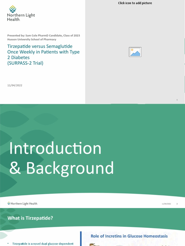 Tirzepatide vs. Semaglutide in T2DM | PDF | Glycated Hemoglobin
