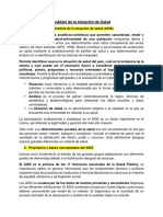 Análisis de La Situación de Salud