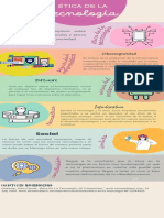 Infografia Proyecto de Vida 3d Risografia Morado Azul