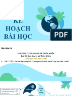 Kế hoạch dạy học