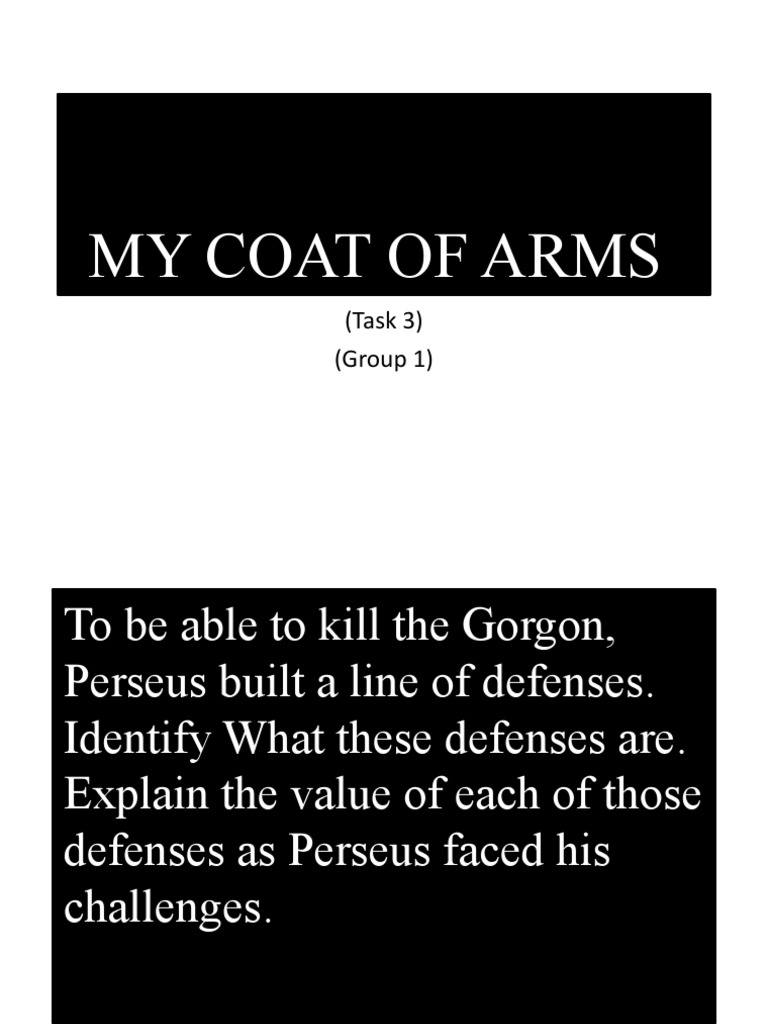 My Coat of Arms PDF