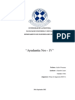 "Ayudantía Nro - IV": Universidad de La Frontera Facultad de Ingeniería Y Ciencias Departamento de Ingeniería Mecánica
