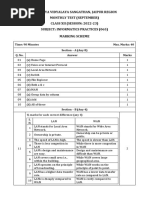 Marking Scheme