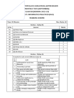 Marking Scheme