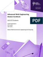 Module Handbook Adv Web Engineering-V1 0