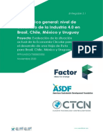 Diagnostico Industri 40 en Brasil, Chile Uruguay y México