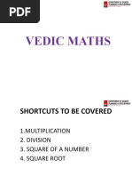 DCPD Vedic Maths