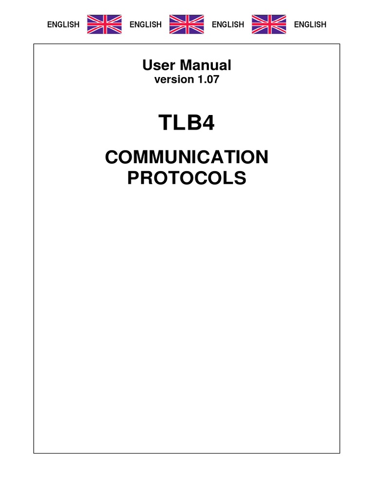 TLB4 Protocols Manual EN 1 | PDF | Internet Protocols | Programmable ...