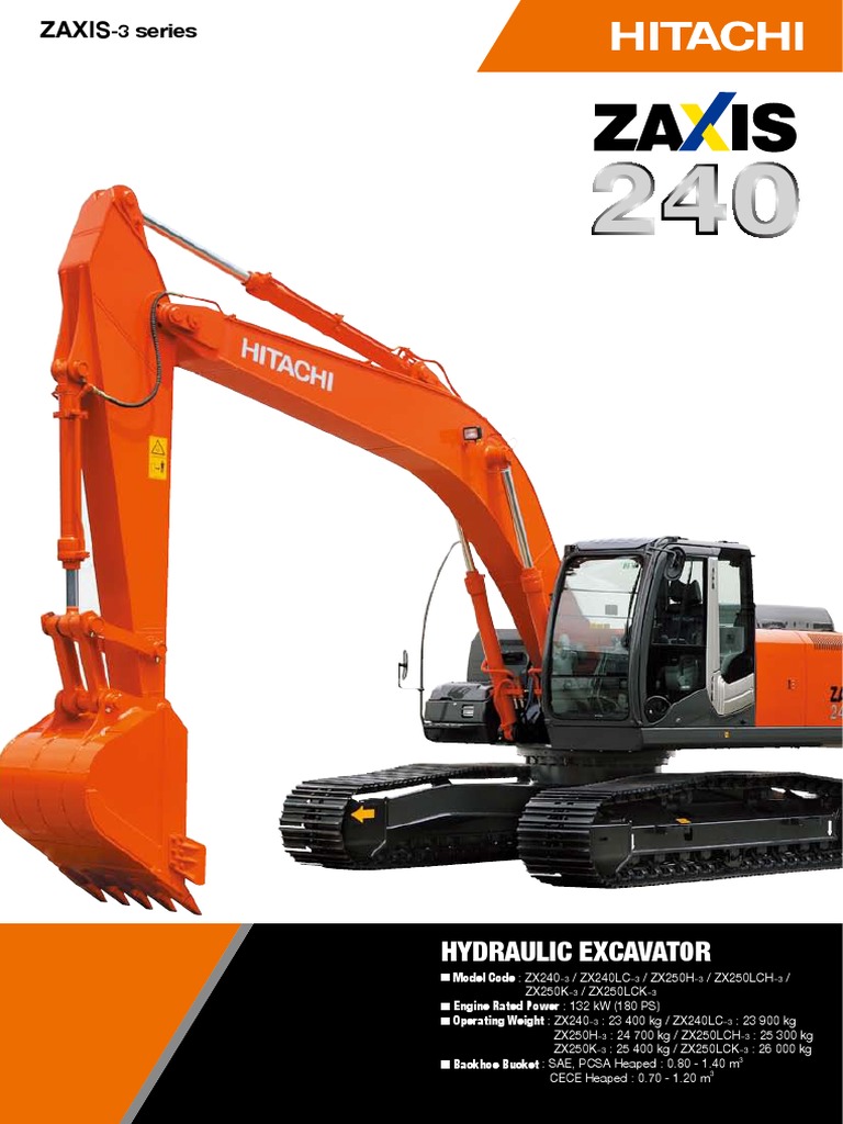 ZX240:250 3 | PDF | Diesel Engine | Fuel Injection