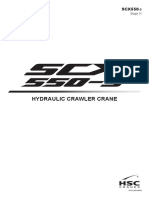 SCX550-3 Stage IV Crane Specifications