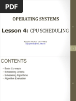 04 CPU Scheduling